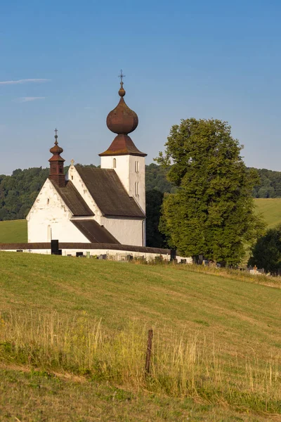 Церковь в Зехре, регион Спис, Словакия — стоковое фото