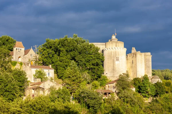 Castillo Bonaguil Lot Garonne Francia — Foto de Stock