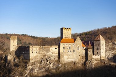 Kuzey Avusturya 'daki Hardegg kalesi