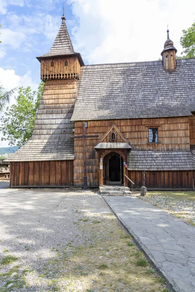 Église Bois Debno Pologne — Photo