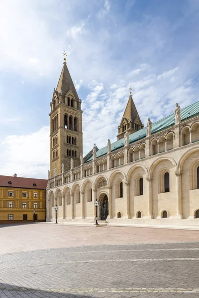 Pecs Baranya County Macaristan Daki Katedral — Stok fotoğraf