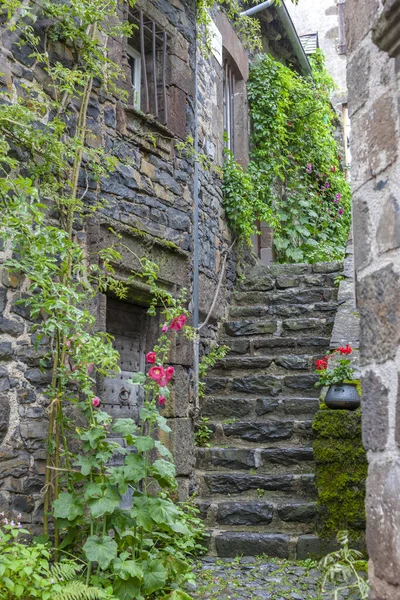 Burgund Merkezindeki Eski Köy Fransa — Stok fotoğraf