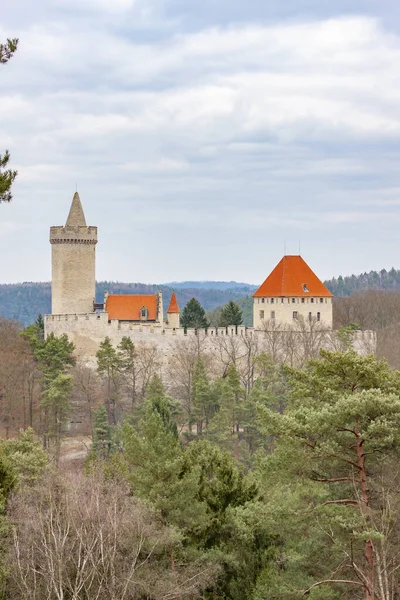 Kokorin Slott Centrala Böhmen Tjeckien — Stockfoto