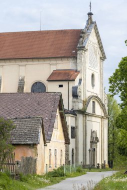 Klaster Nova Bystrice yakınlarında, Jindrichuv Hradec İlçesi, Güney Bohem Bölgesi, Çek Cumhuriyeti