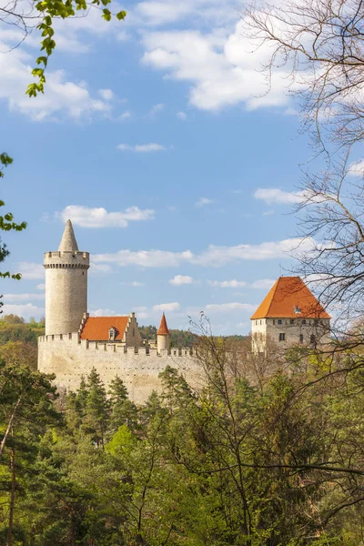 Burg Kokorin Bei Melnik Mittelböhmen Tschechische Republik — Stockfoto