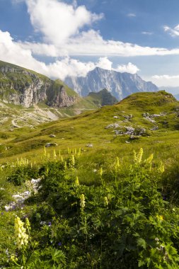 Mangart Dağı, Triglav Ulusal Parkı, Julian Alps, Slovenya