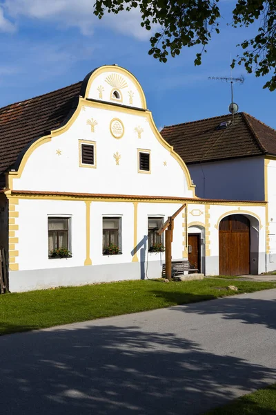 Holasovice Ein Dorf Der Tschechischen Republik Ist Unesco Mitglied — Stockfoto