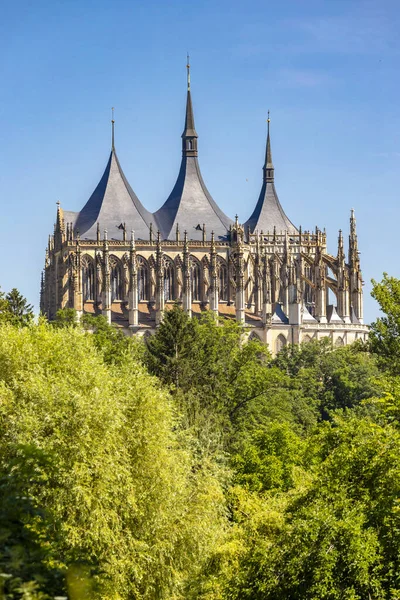 Kutna Hora Barbara Cathedral Unesco Site Tsjechië — Stockfoto