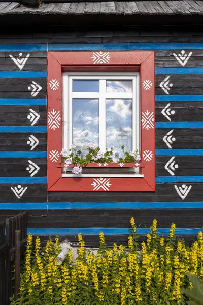 Folk Architectuur Zdar Onder Belianske Tatras Slowakije — Stockfoto
