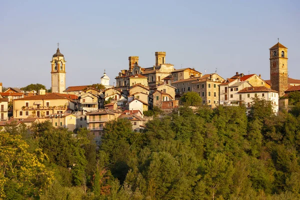 Stad Molare Piemonte Italië — Stockfoto