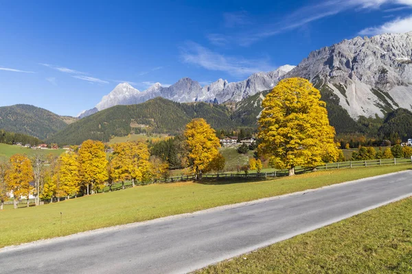 Paisaje Otoño Región Dachstein Austria — Foto de Stock