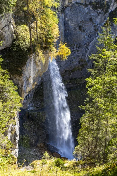 Johanneswasserfall Водопад Санкт Иоганн Понгау Провинция Зальцбург Австрия — стоковое фото