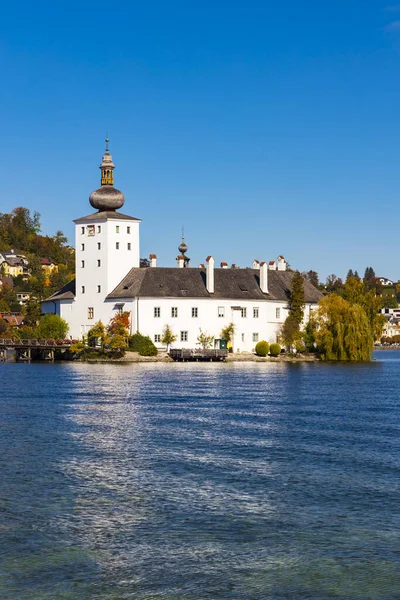 Schloss Gmunden See Österreich — Stockfoto