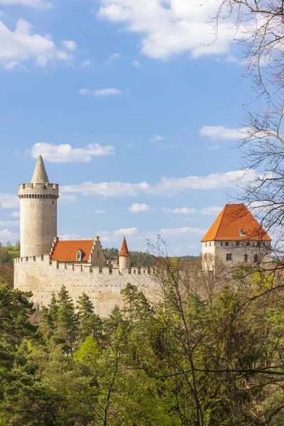 Burg Kokorin Bei Melnik Mittelböhmen Tschechische Republik — Stockfoto