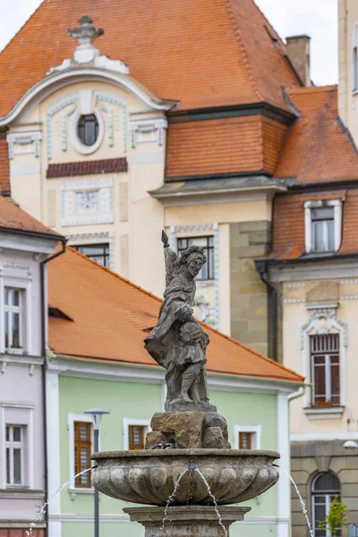 Cidade Velha Bilina Região Usti Nad Labem República Checa — Fotografia de Stock