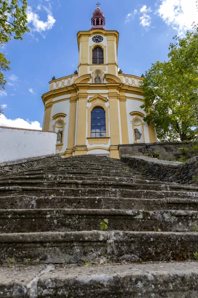 Église Rabstejn Nad Strelou Région Pilsen République Tchèque — Photo