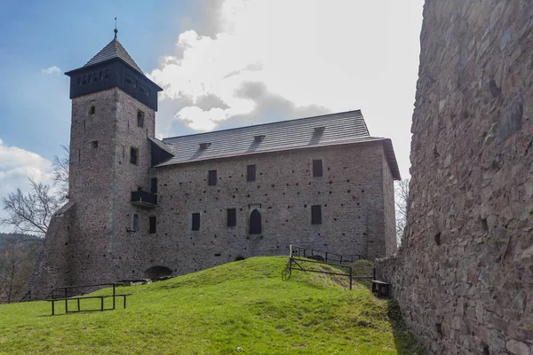 Ruinen Litice Nad Orlici Ostböhmen Tschechische Republik — Stockfoto