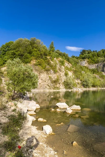 Ancienne Mine Inondée Près Benatina District Sobrance Région Kosice Slovaquie — Photo