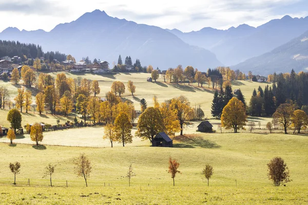 Höst Landskap Dachstein Regionen Österrike — Stockfoto