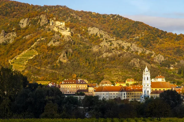 Autumn Durnstein Wachau Region Austria — Stock Photo, Image