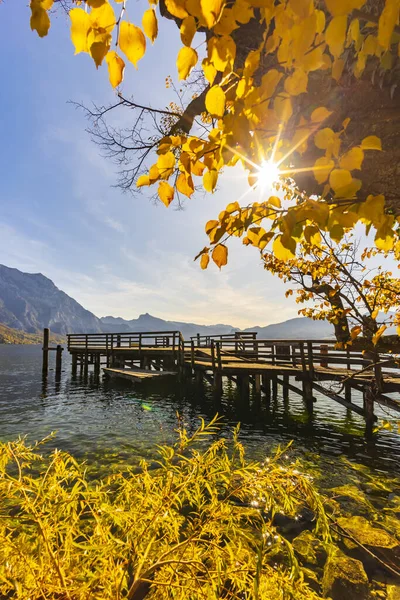 Sjön Gmunden Österrike — Stockfoto