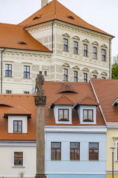 Casco Antiguo Bilina Usti Nad Labem Region República Checa — Foto de Stock