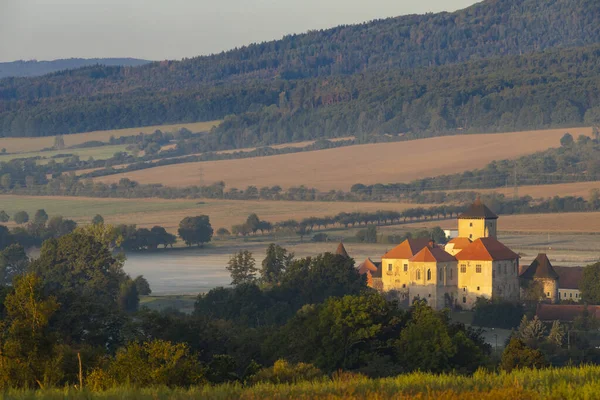 Castillo Agua Svihov Cerca Klatovy Bohemia Del Sur República Checa —  Fotos de Stock