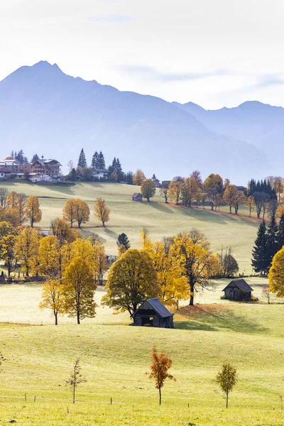 Avusturya Dachstein Bölgesinin Sonbahar Manzarası — Stok fotoğraf