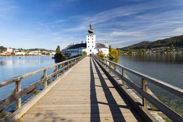 Gmunden Castle Lake Austria — Stock Photo, Image