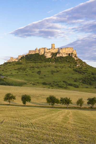 Ruin Spis Κάστρο Στη Σλοβακία — Φωτογραφία Αρχείου