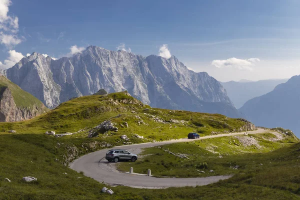 Mangart Mountain Triglav National Park Julian Alps Slovenia — Stock Photo, Image