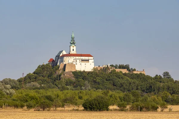 尼特拉城堡在斯洛伐克共和国 — 图库照片