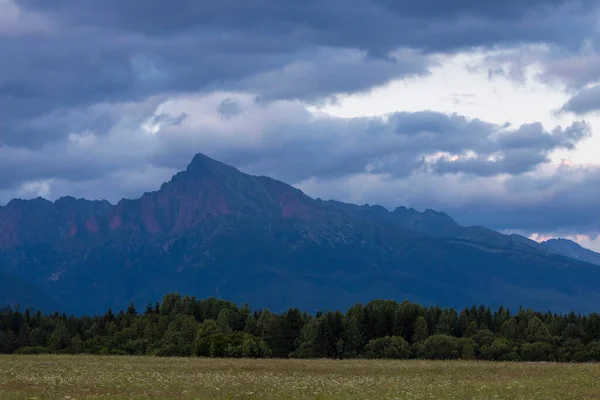 Sunset Krivan Hight Tatras Slovakia — Stock Photo, Image