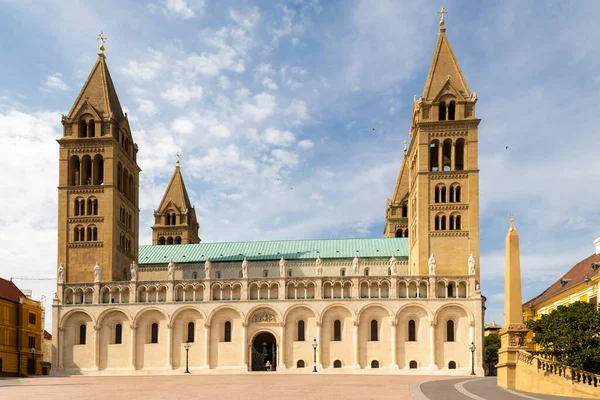 Kathedrale Von Pecs Kreis Baranya Ungarn — Stockfoto