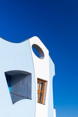 Velke Pavlovice, Güney Moravya, Çek Cumhuriyeti 'nde modern mimari Opile sklepy