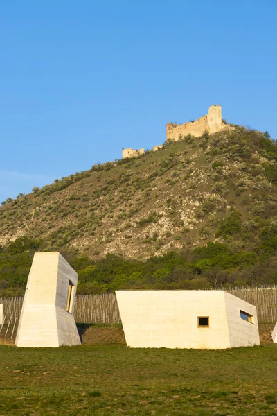 Archeopark Pavlov Devickými Zříceninami Regionu Palava Jižní Morava Česká Republika — Stock fotografie