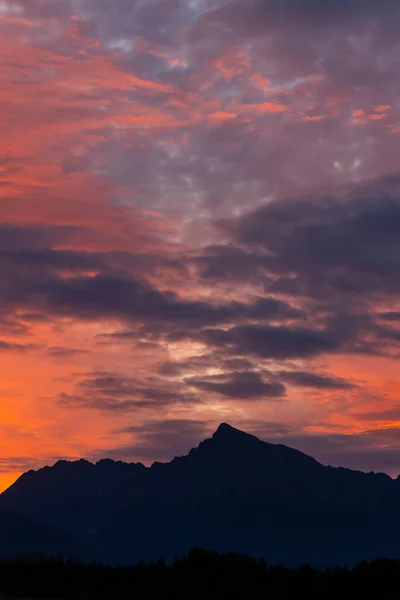 Sunrice Krivan Hight Tatras Slovakia — Stock Photo, Image