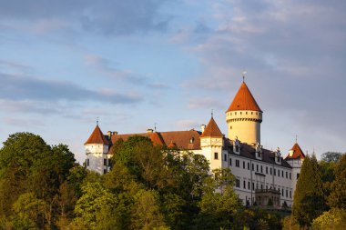 Çek Cumhuriyeti, Orta Bohemya 'daki Konopiste kalesi