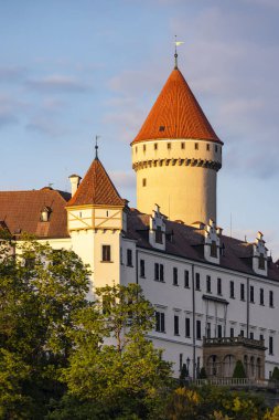 Çek Cumhuriyeti, Orta Bohemya 'daki Konopiste kalesi