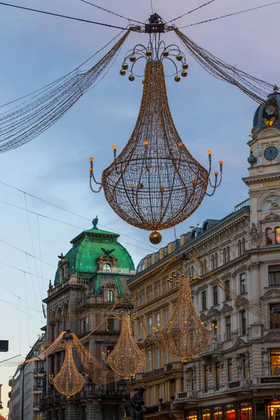 Christmas Decoration Vienna Austria — Stock Photo, Image