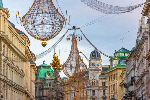 Christmas Decoration Vienna Austria — Stock Photo, Image