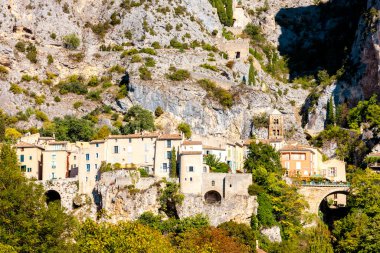 Moustiers Sainte Marie, Alpes de Haute Proventement, Fransa