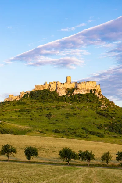 Ruine Der Zipser Burg Der Slowakei — Stockfoto