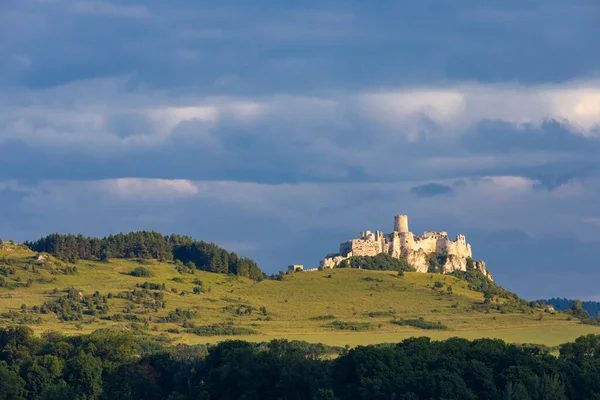 Ruína Castelo Spis Eslováquia — Fotografia de Stock
