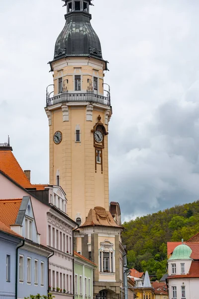 Casco Antiguo Bilina Usti Nad Labem Region República Checa — Foto de Stock