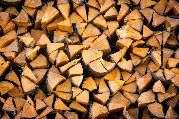 Firewood fundo natural — Fotografia de Stock