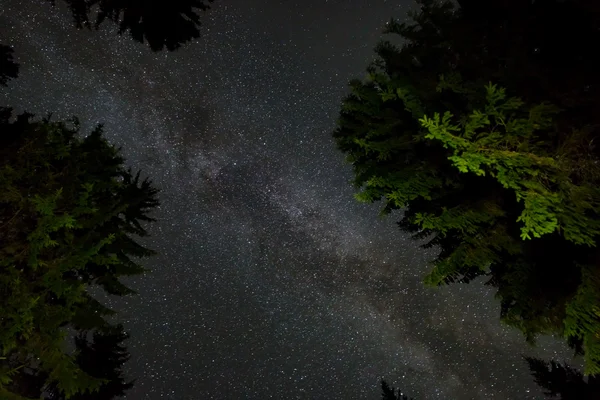 Galaxia Vía Láctea en el cielo cercano —  Fotos de Stock