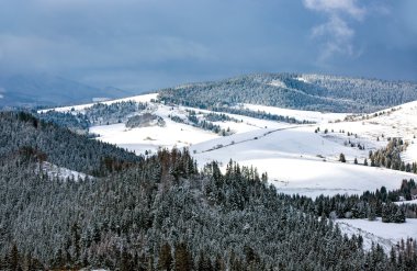 dağlarda kış
