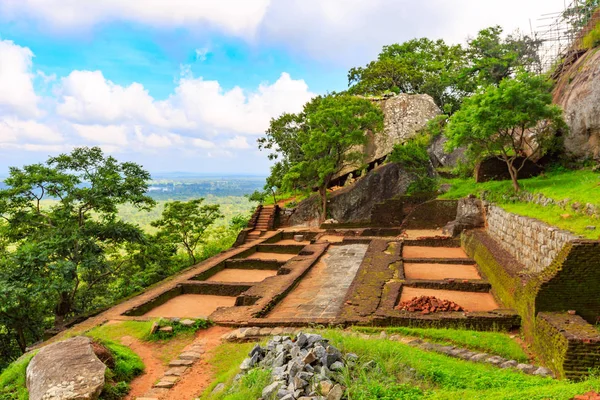 Rovina del castello di Sigiriya — Foto Stock