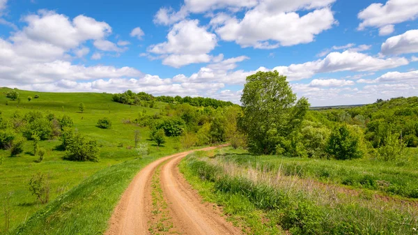 Rut road tur — Stockfoto